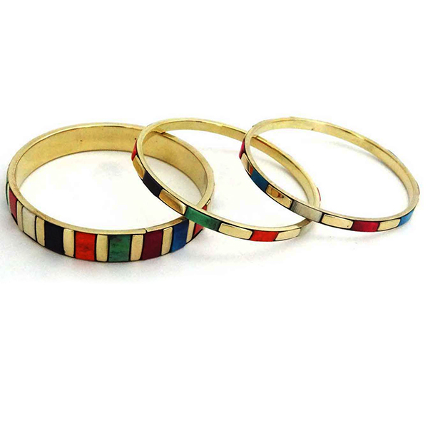 Brass Bangle Set