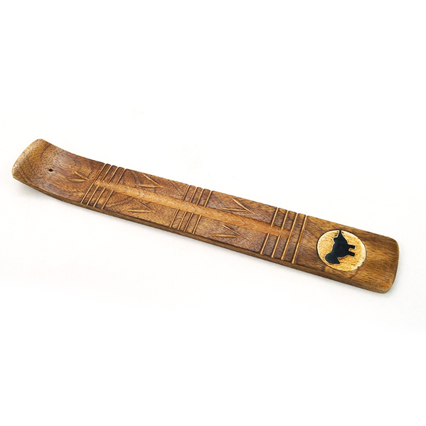 Wood Incense Holder