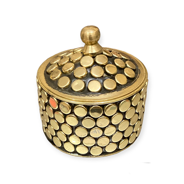 Brass Pill Box